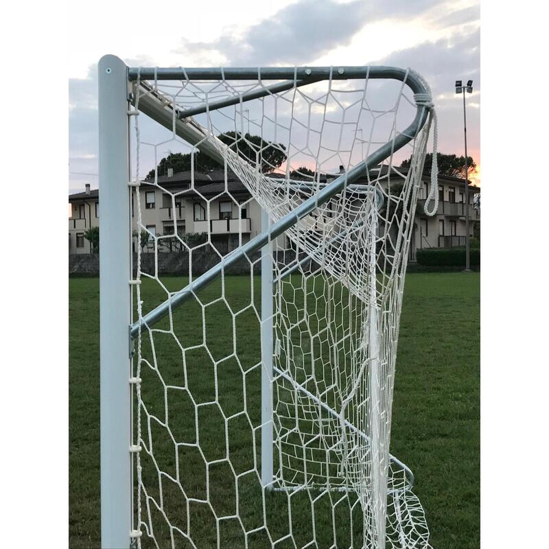 Przenośna bramka do piłki nożnej/ futsalu 4 x 2 m - stalowa