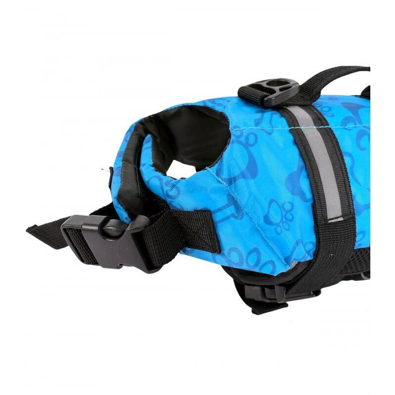 Chaleco Salvavidas Aquadog para perro, Color Azul, Talla M