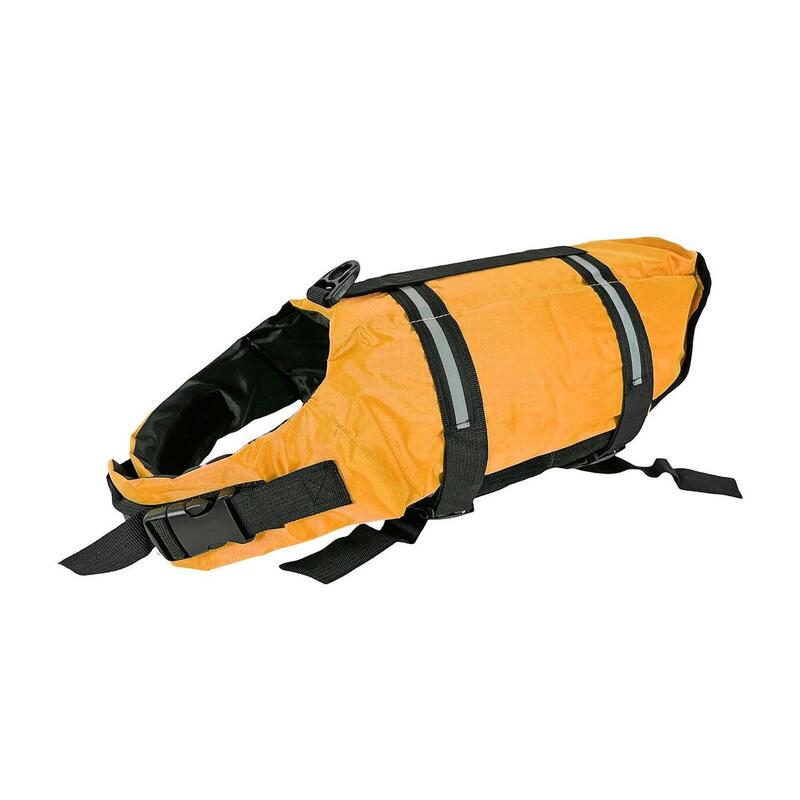 Chaleco Salvavidas Aquadog para perro, Color Naranja, Talla M