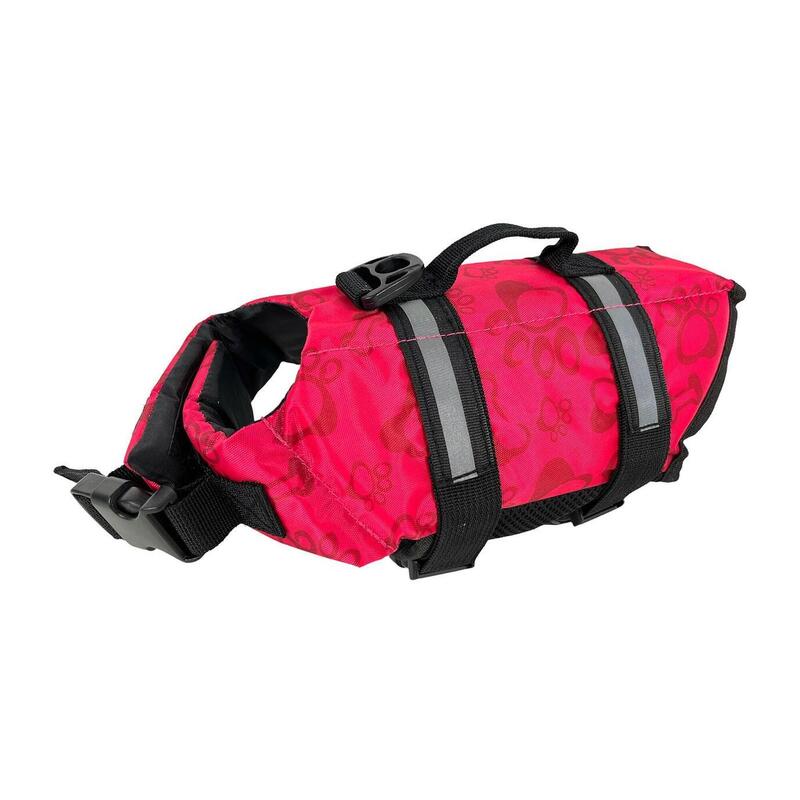 Chaleco Salvavidas Aquadog para perro, Color Rosa, Talla XS