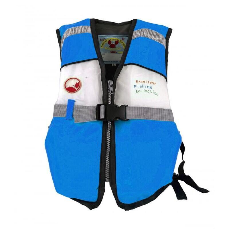 Chaleco salvavidas infantil, Color Azul, Talla S (3-4 años)