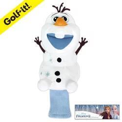 H-292 FROZEN OLAF GOLF DRIVER HEAD COVER - WHITE