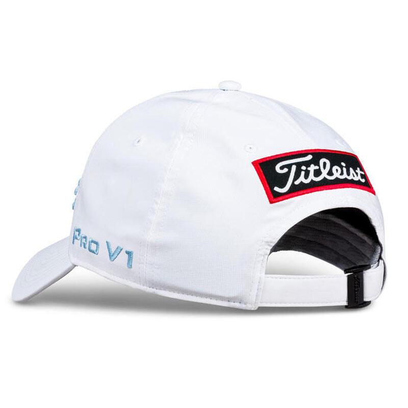 TH22AWTP-14T WOMEN'S LIGHTWEIGHT UPF 50+ CAP - WHITE/LIGHT BLUE