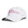 WOMEN'S LIGHTWEIGHT UPF 50+ CAP - WHITE/PINK