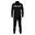 Trening unisex Givova Tuta One Full Zip negru-alb, XL