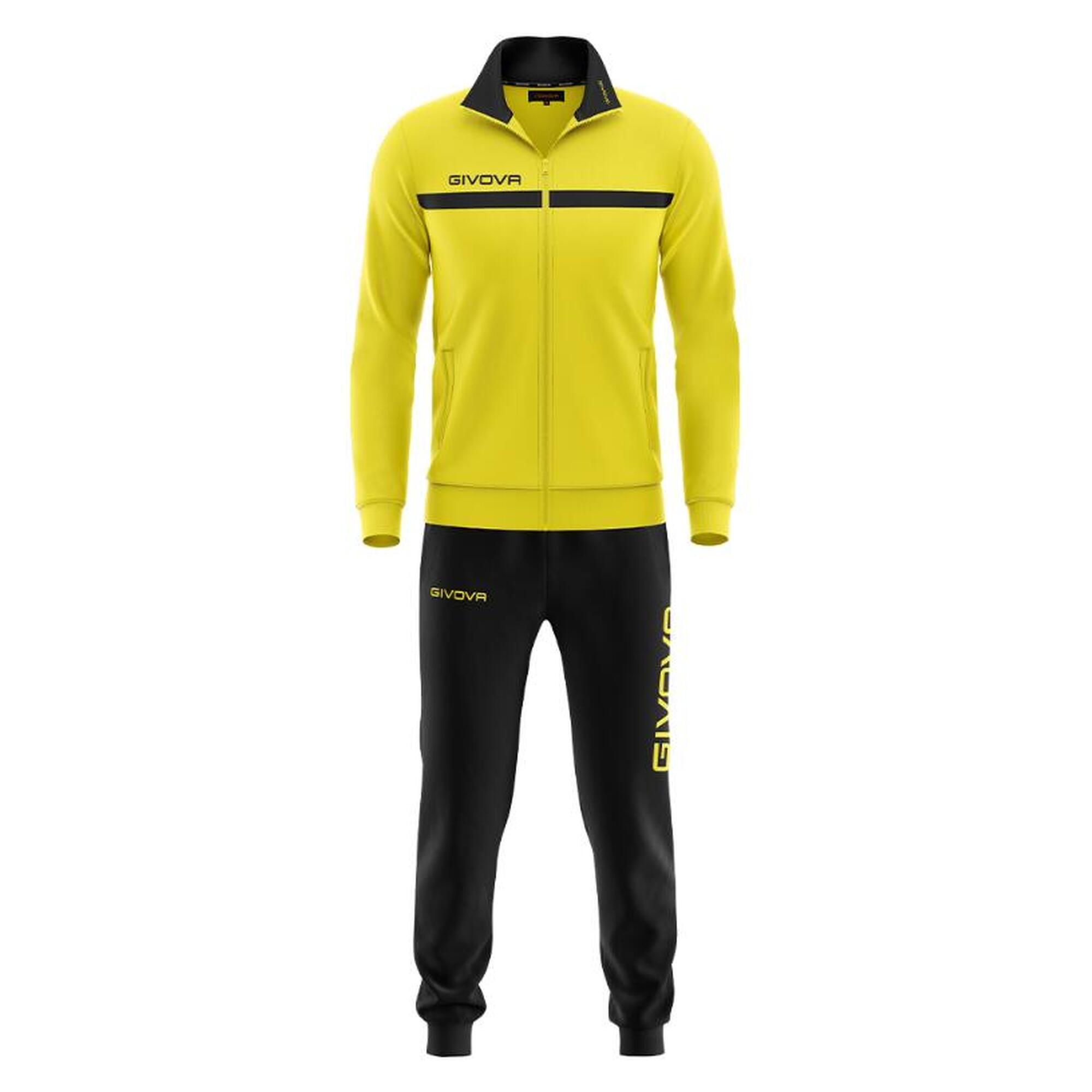 GIVOVA Givova One tepláková souprava Polarfleece se zipem 2XS