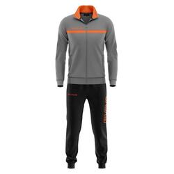 Survêtement Full Zip Enfant Gris/Orange - GIVOVA