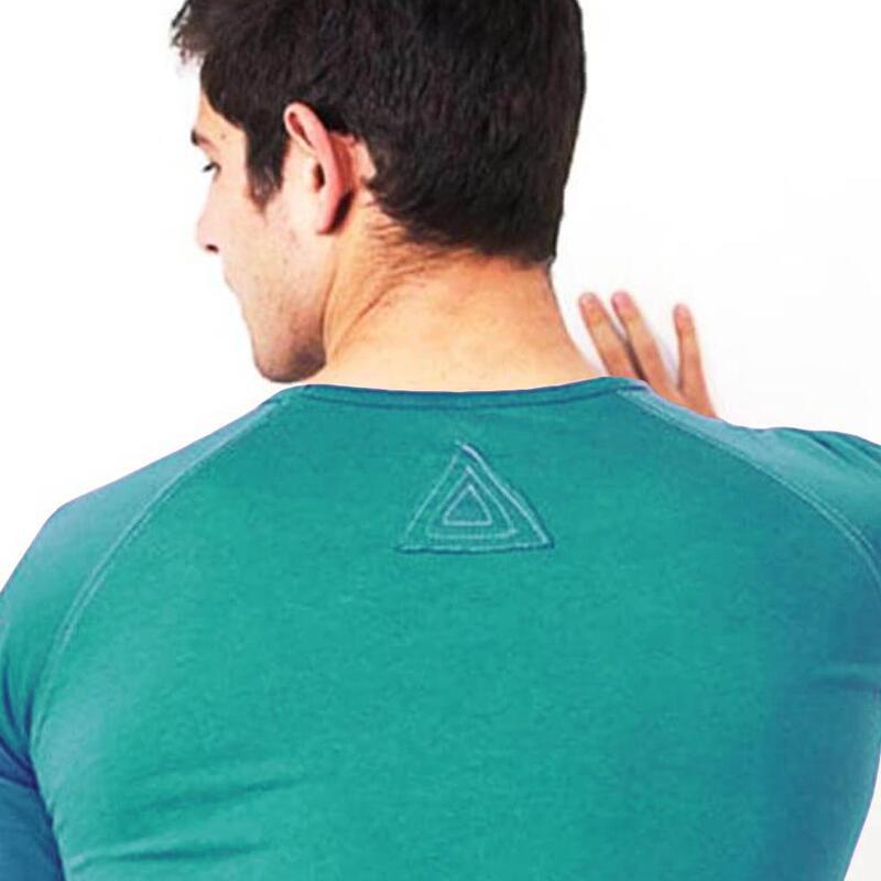 T-shirt yoga & Pilates védique manches longues Vêtement yoga homme coton prémium