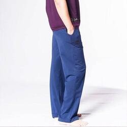 Pantalon de Yoga « Vulcano » en Lin - Yoga/Vêtements de Yoga Homme -  l-instant-bleu