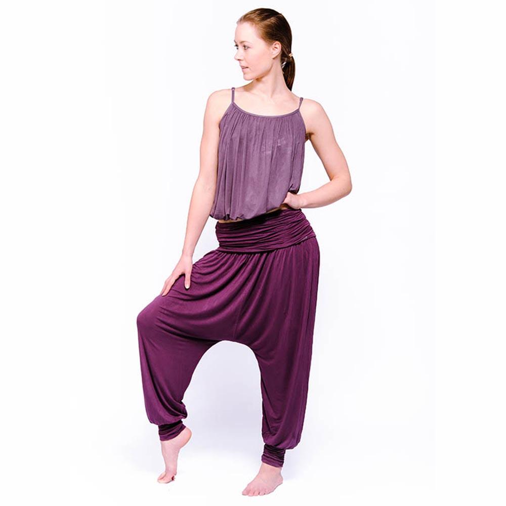 Pantalon yoga flow Bambou performance Sarouel yoga l gance