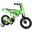 VOLARE BICYCLES Kinderfahrrad Motorrad 12 Zoll, grün