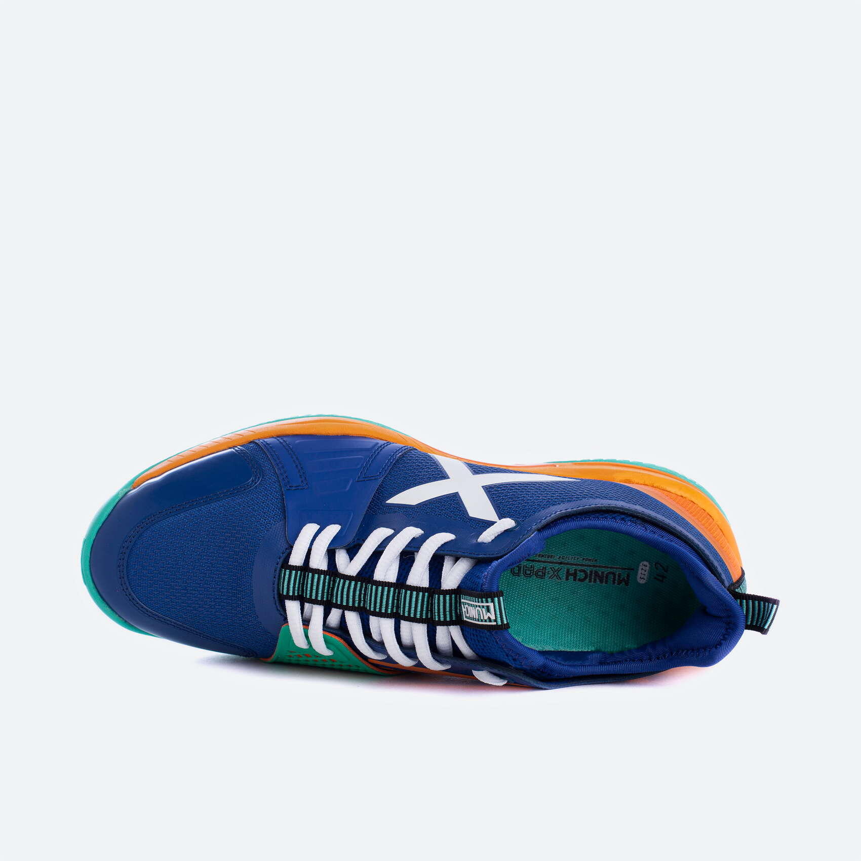 Zapatilla de pádel MUNICH Oxygen Plus adulto azul 3/5