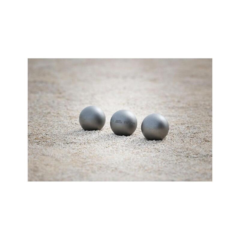 Boules de pétanque de compétition Anti Rebond - MS INOX