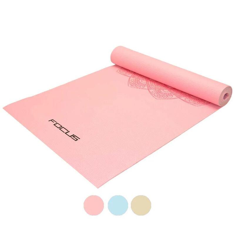 Yogamat - Roze met print