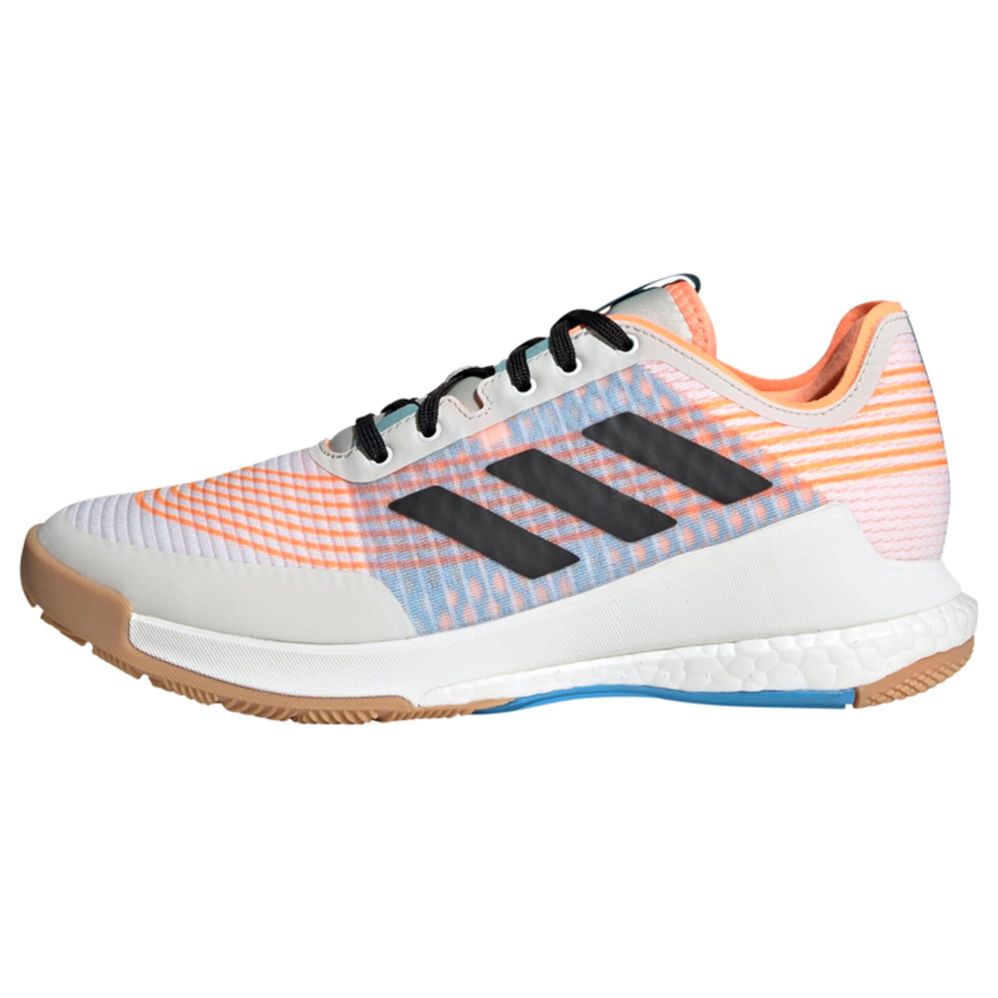 Buty do siatkówki Kobieta Adidas Crazyflight biały 3/5