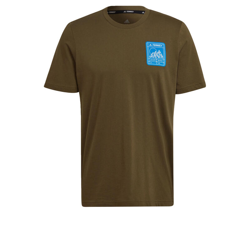 Camiseta Terrex Patch Mountain Graphic