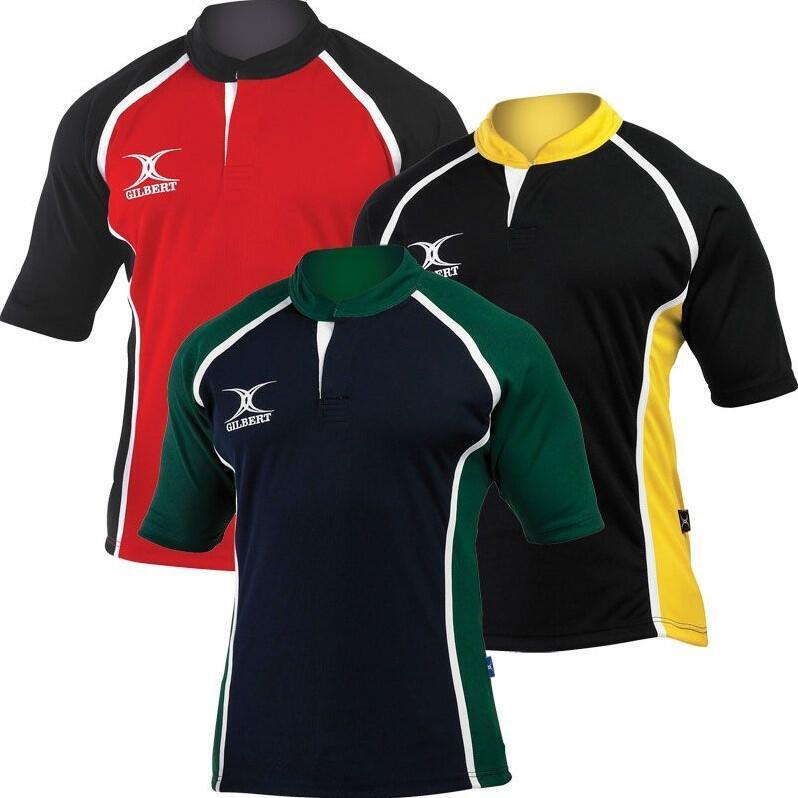 Camicia da rugby Xact Blu/Verde - 2XS