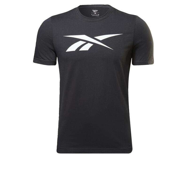 Camiseta Manga Corta Algodón Hombre Reebok Graphic Series Vector Negro