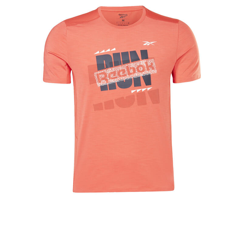 Camiseta Manga Corta Activchill Hombre Naranja Decathlon