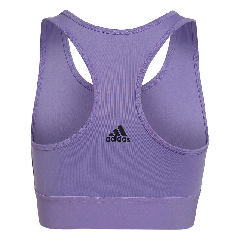Top adidas Sports Single Jersey Fitted Bra