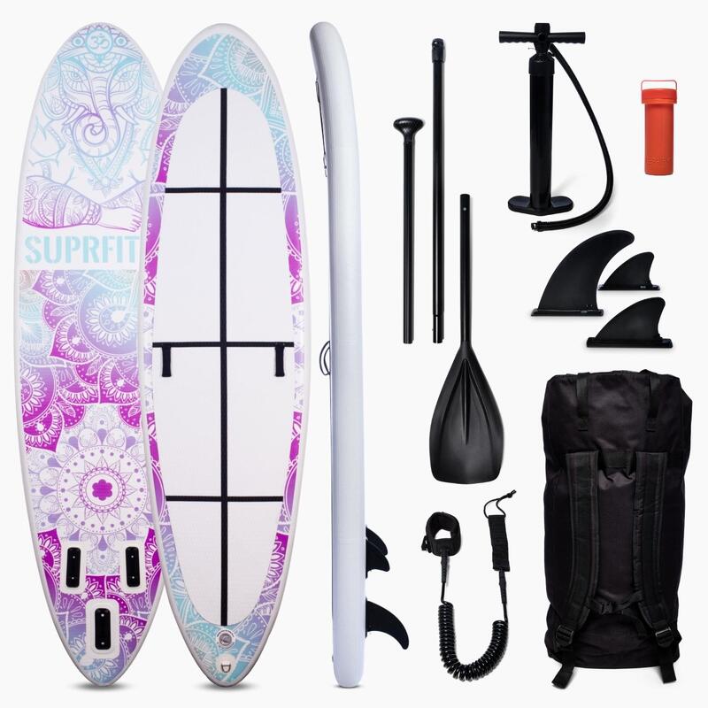 Suprfit Stand Up Paddle Board als aufblasbares SUP Board Set Palila