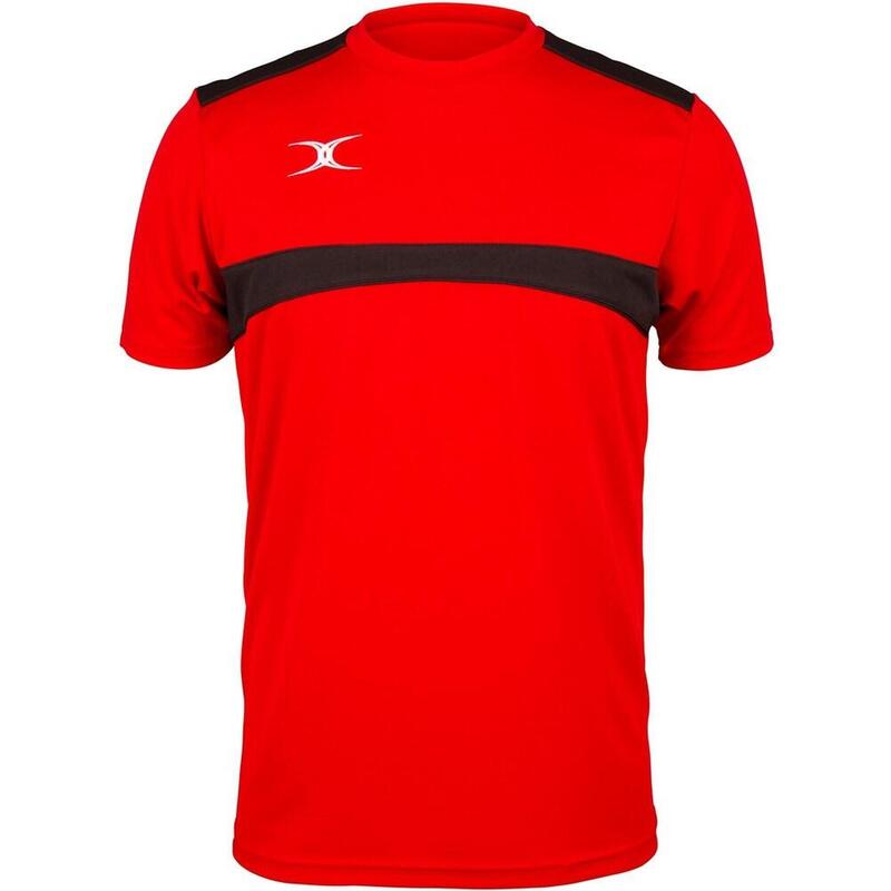 Maglietta rosso fotone/nero - XL