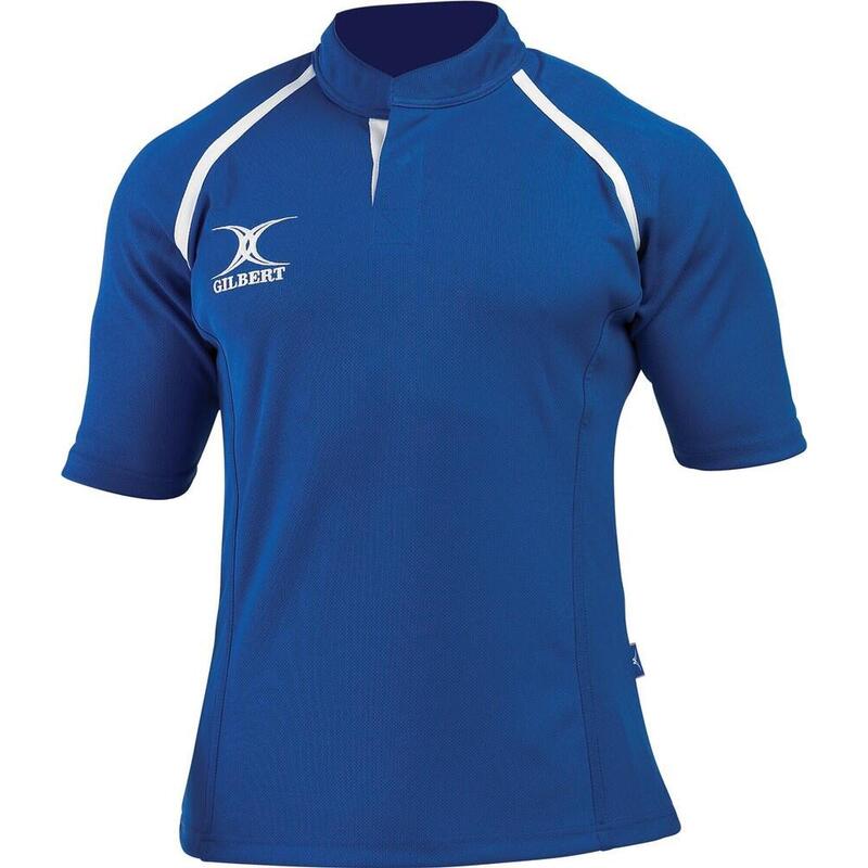 Rugbyshirt Xact Blauw