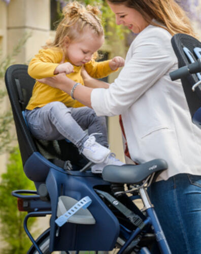 Seggiolino posteriore per bambini con portapacchi Qibbel 4/5