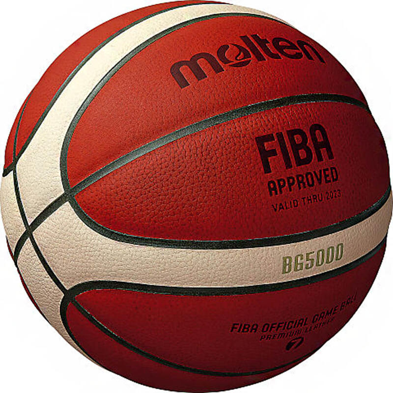 Minge baschet Molten B7G5000 oficiala FIBA, piele naturala