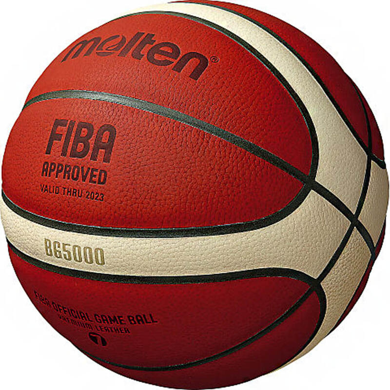 Minge baschet Molten B7G5000 oficiala FIBA, piele naturala