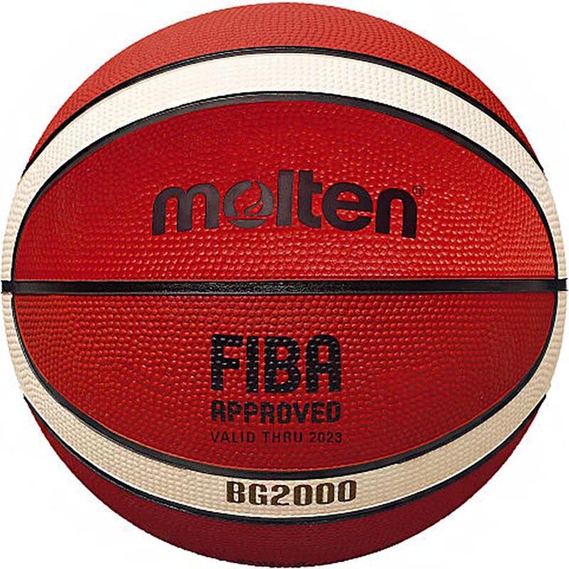 Minge baschet Molten B6G2000 aprobata FIBA, cauciuc, marime 6