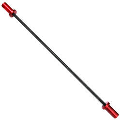 Barbell" 120cm stalen ministang Ø 50mm + 2 schijfstops