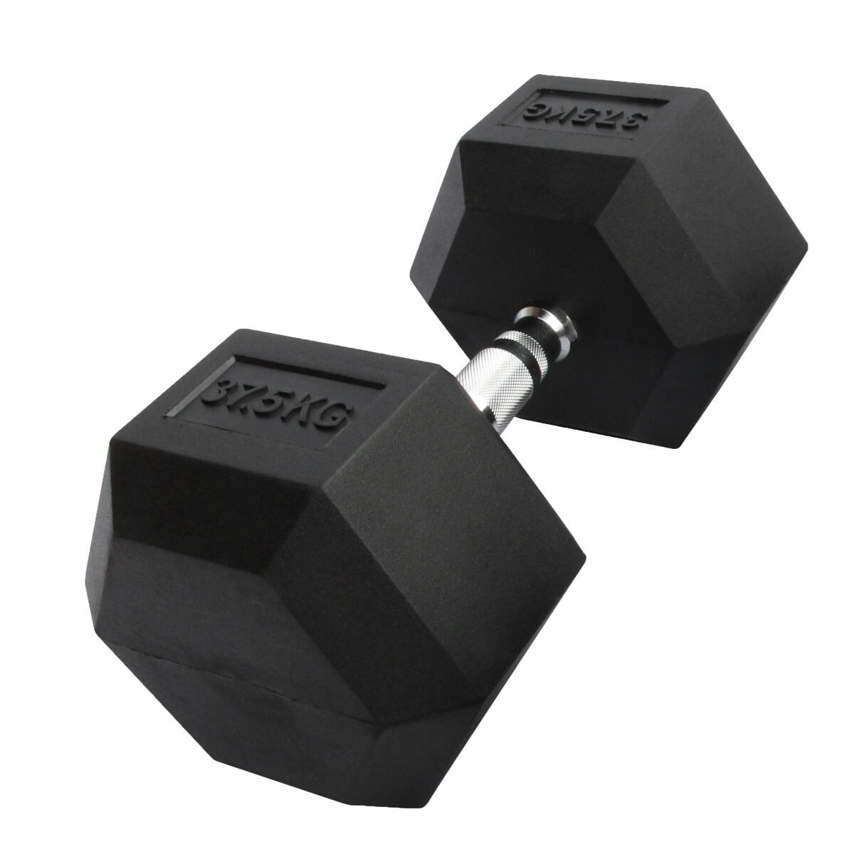 Haltere hexagonal em borracha GladiatorFit