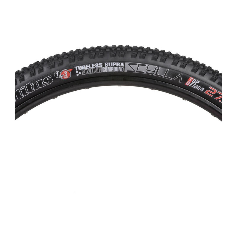 Pneu mitas scylla v96 27,5 x 2,25 pliable tubeless supra textra comp. crx