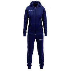 Survêtement Full Zip Femme - Givova bleu