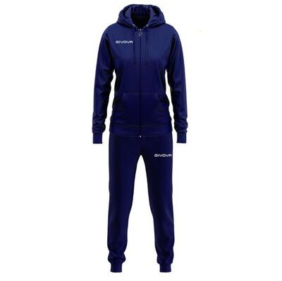 TUTA complete uomo ( acetato-poliestere) givova blu/blu
