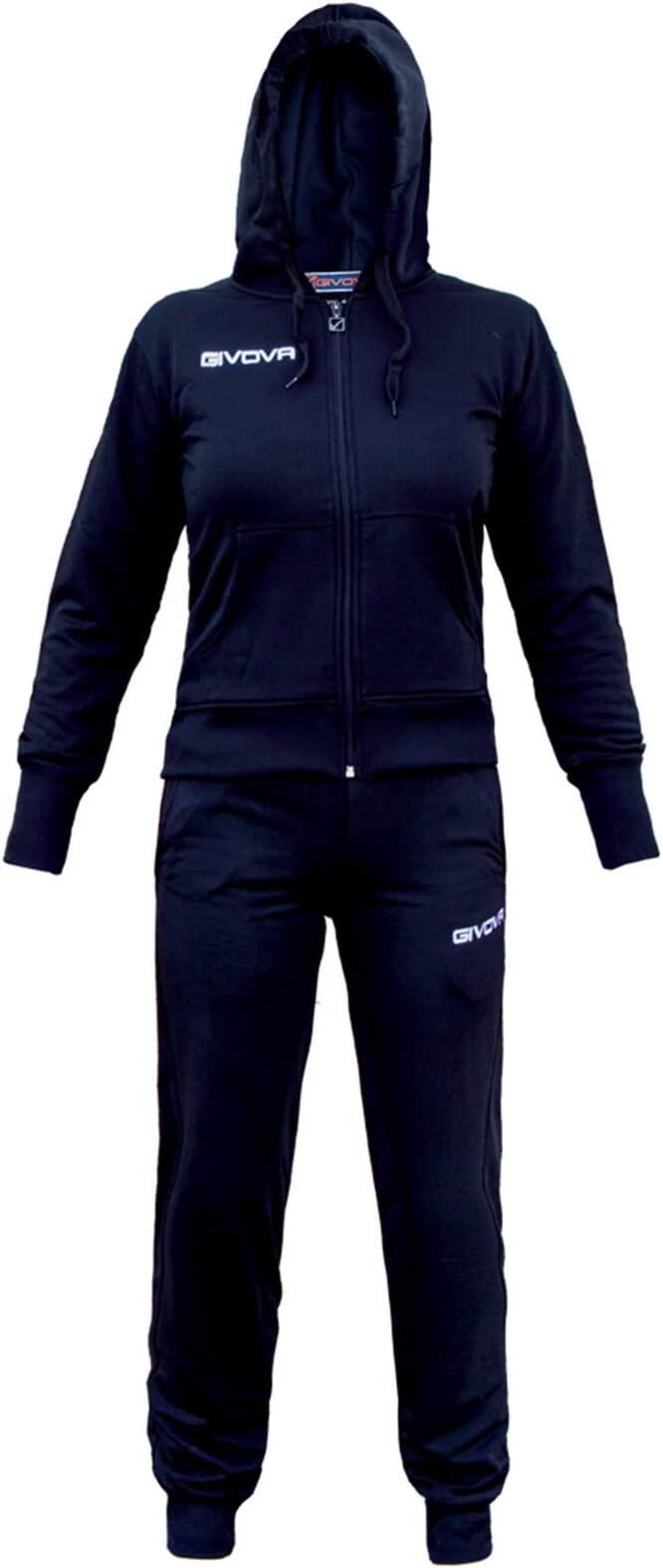 TUTA complete donna ( acetato-poliestere) givova blu/blu 2/7