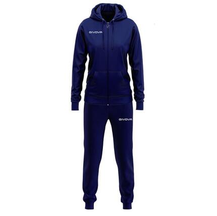 Survêtement Full Zip Femme - Givova bleu