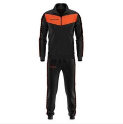 Survêtement Full Zip Homme - Givova noir et orange