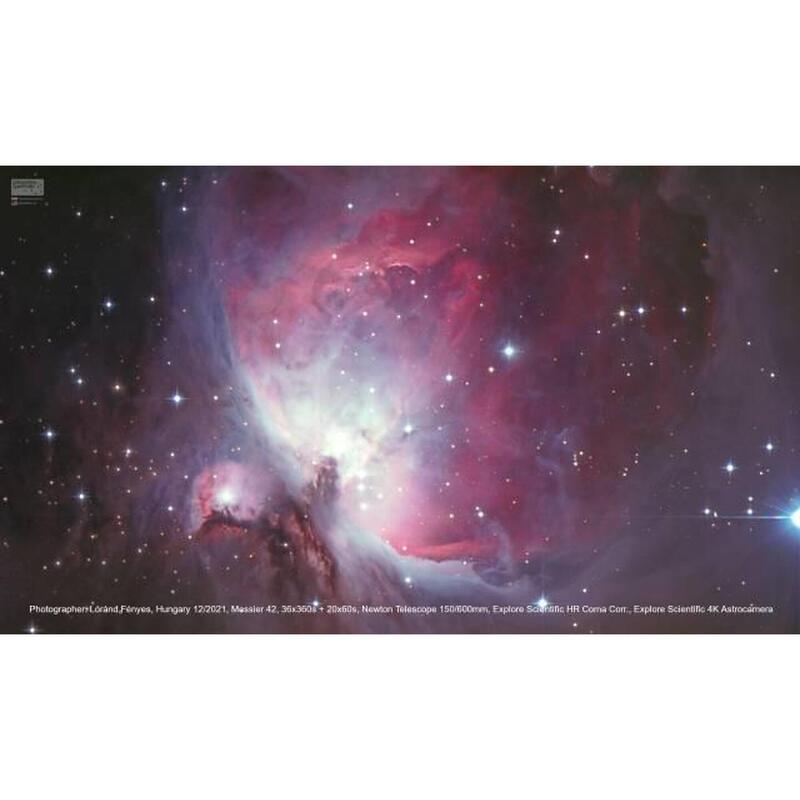 Deep Sky and Planetary Camera e Guida EXPLORE SCIENTIFIC 4K 8,3 MP