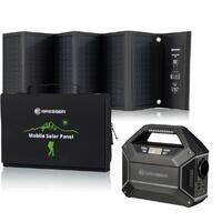 Bresser 42000mah + Source solaire Source 40W Charger portable