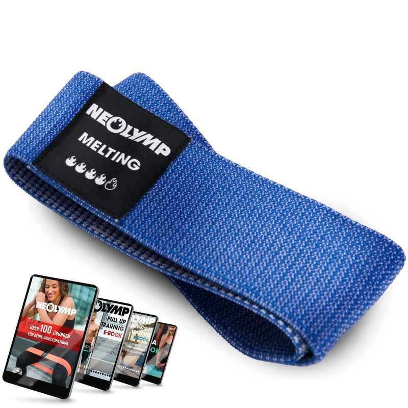 Fitnessbänder Mini - Stufe 4 (blau)