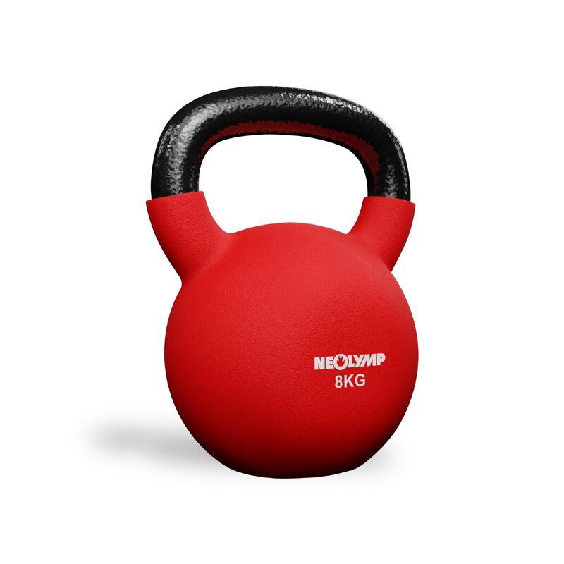 Kettlebell 2-28KG - 8 KG (rouge)