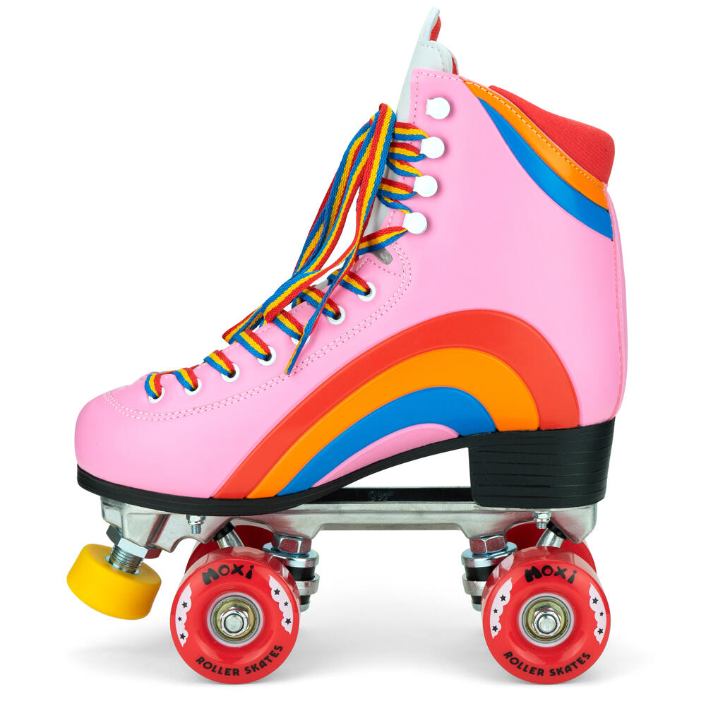 Rainbow Rider Quad Roller Skates - Bubble Gum Pink 2/5