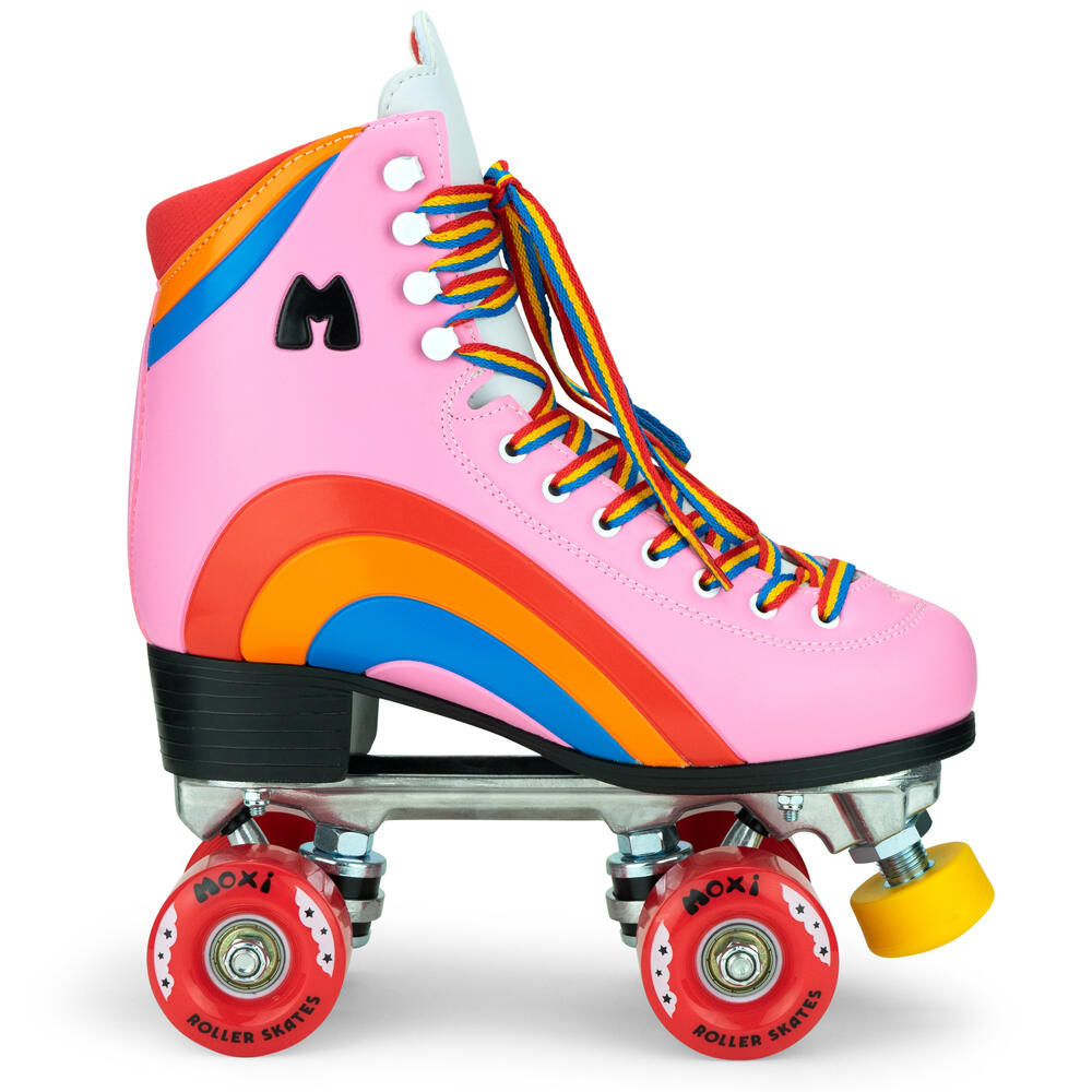 Rainbow Rider Quad Roller Skates - Bubble Gum Pink 4/5