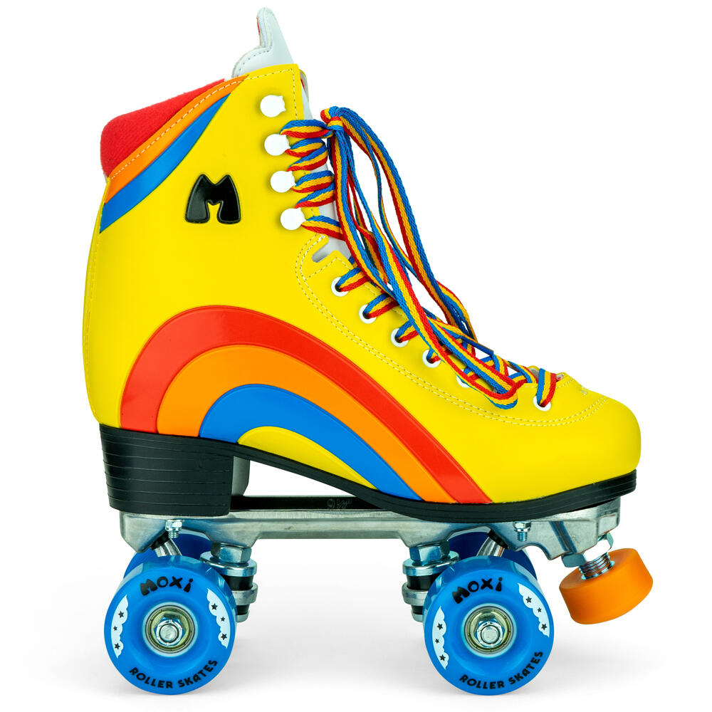 Rainbow Rider Quad Roller Skates - Sunset Yellow 4/5