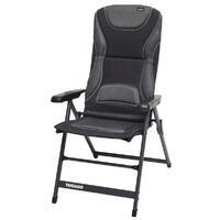 Fauteuil matelassé graphite