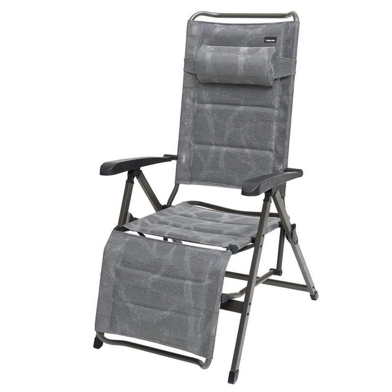 Fauteuil RELAX ALU matelassé écaille