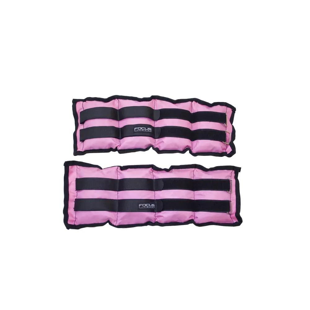 Poids poignet/cheville - 2 x 0,5 kg - Rose 4/4