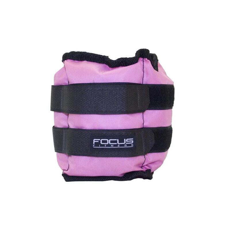 Pols-/enkelgewicht - 2 x 1,5 kg - Roze